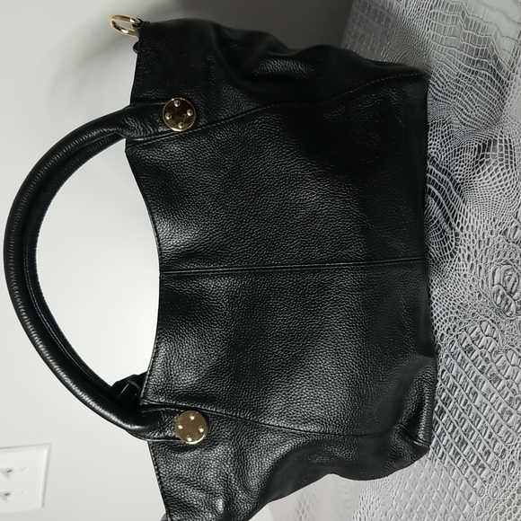 ONNA EHRLICH STACY TOTE BAG BLACK LEATHER - Picture 3 of 8